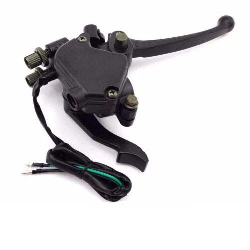 Thumb Throttle Brake Lever + Handle Grips for 50cc 125cc 250cc ATV (Chinese)