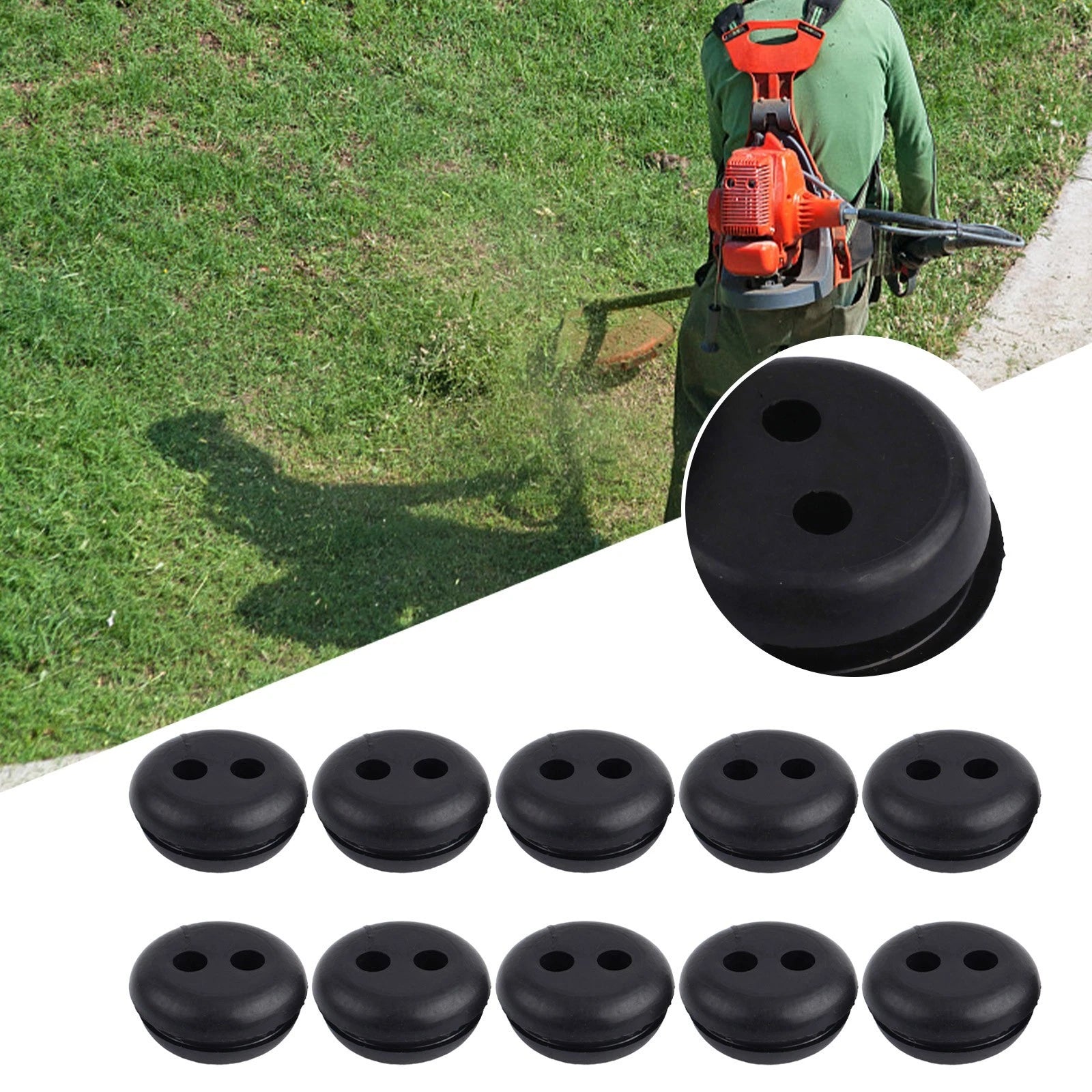 Rubber Grommets for Mower Parts (Compatible with )