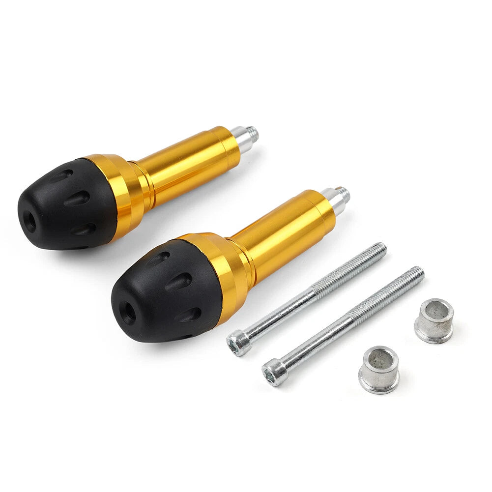 8MM Universal Motor Yellow Exhaust Frame Slider Crash Protector