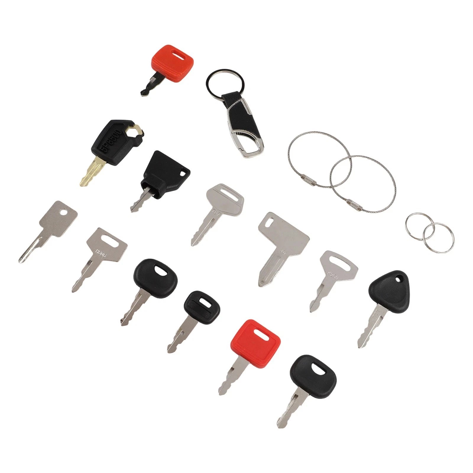 13PCS Ignition Key Set for Heavy Equipment Tractors Excavators