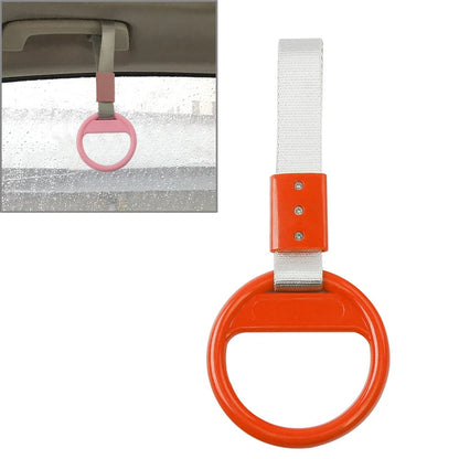Orange Ring Train Bus Handle Hand Strap Drift Charm Tools