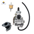 Carburetor + Intake Manifold for Honda XR75 XR80 XR80R XL80S CRF80F (1975–2009)