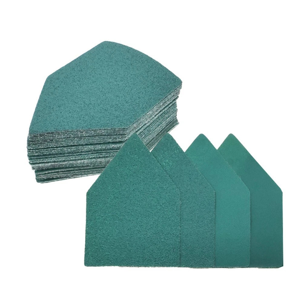 50 Pack Sandpaper Sheets Assorted Grits 65x92mm for Sanders
