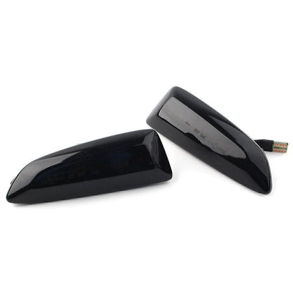 Dynamic LED Black Side Marker Light for Opel Astra J K Crossland Insignia B