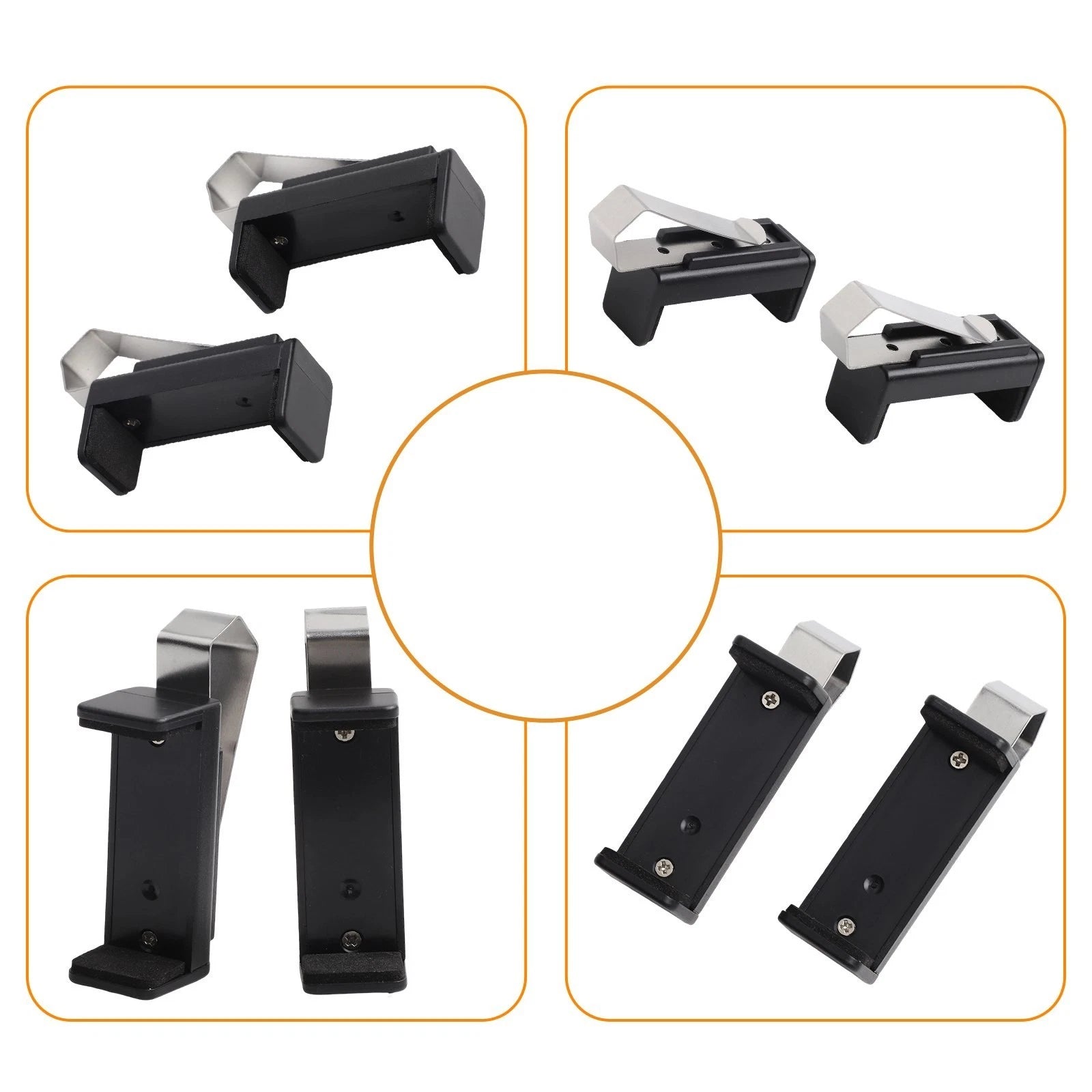 2X Car Sun Visor Clip Mount for Garage Door Remote Access