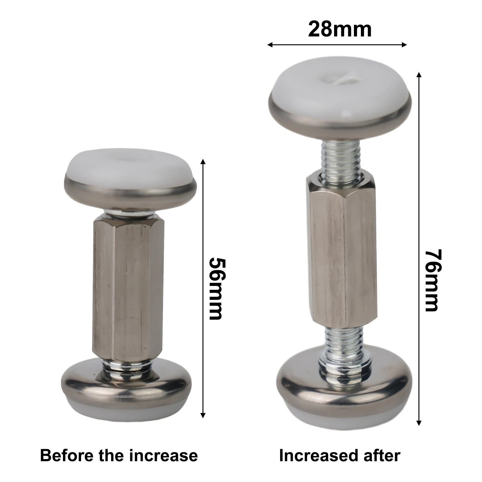 Adjustable Bed Frame Headboard Stoppers Anti-Shake Tool Hardware Fasteners