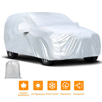 Car Cover for Honda Hyundai (Waterproof, UV, Rain, Dust Resistant)