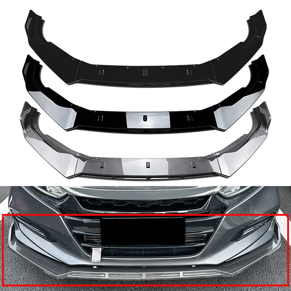 Front Bumper Lip Spoiler Kit for Honda Accord (2018–2021)
