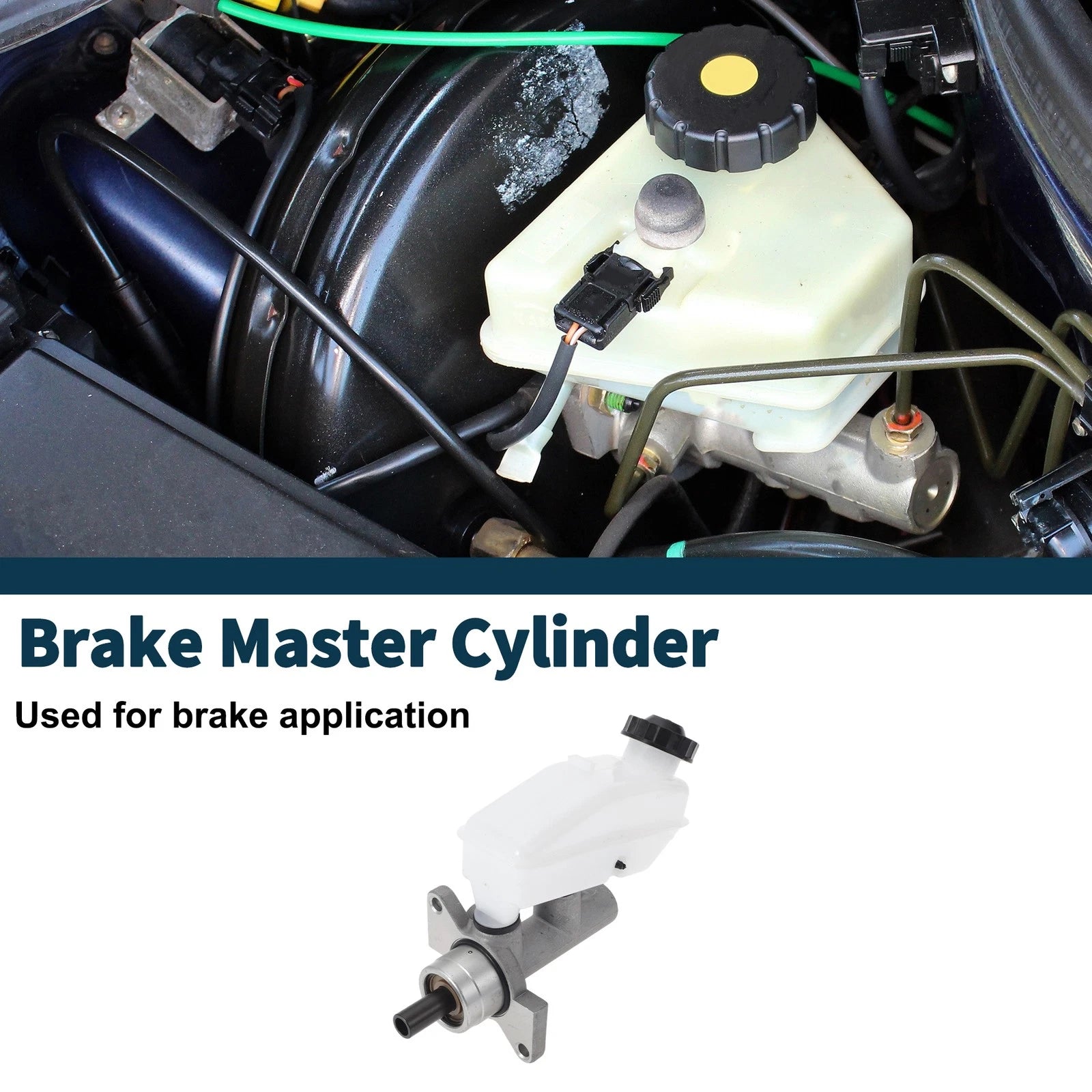 Brake Master Cylinder With Reservoir Replacement for Chevrolet Aveo (2009–2017)