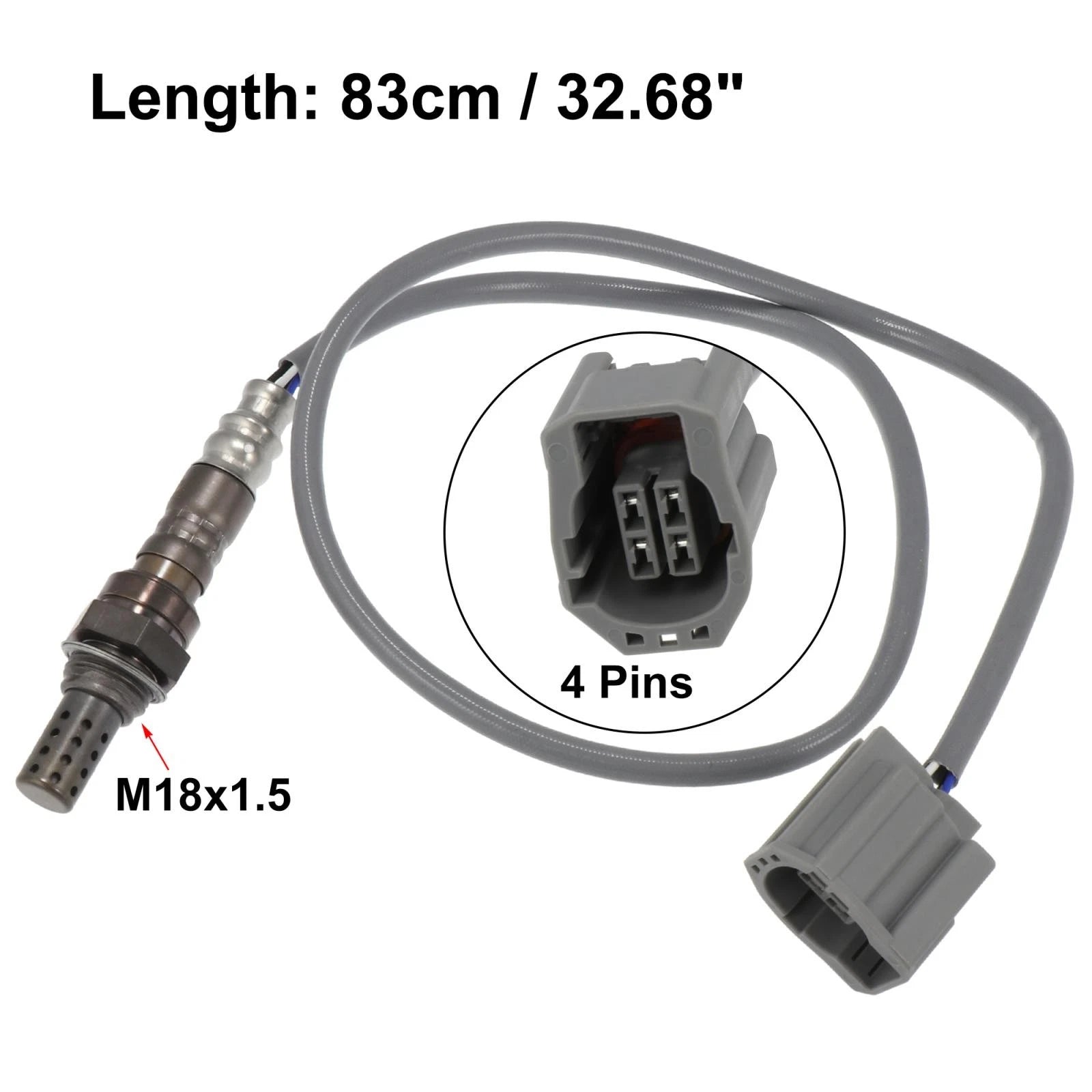 Air Fuel Ratio Oxygen Sensor Rear Replacement for Mazda 3 (2004–2009)
