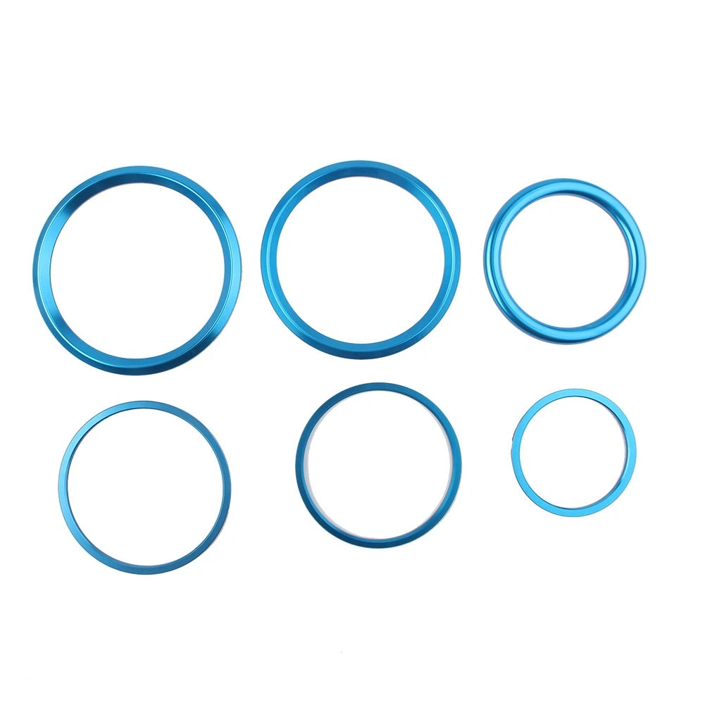 Air Conditioning Outlet Decorate Ring Fit C Class GLC C200L 180L GLC260 Blue