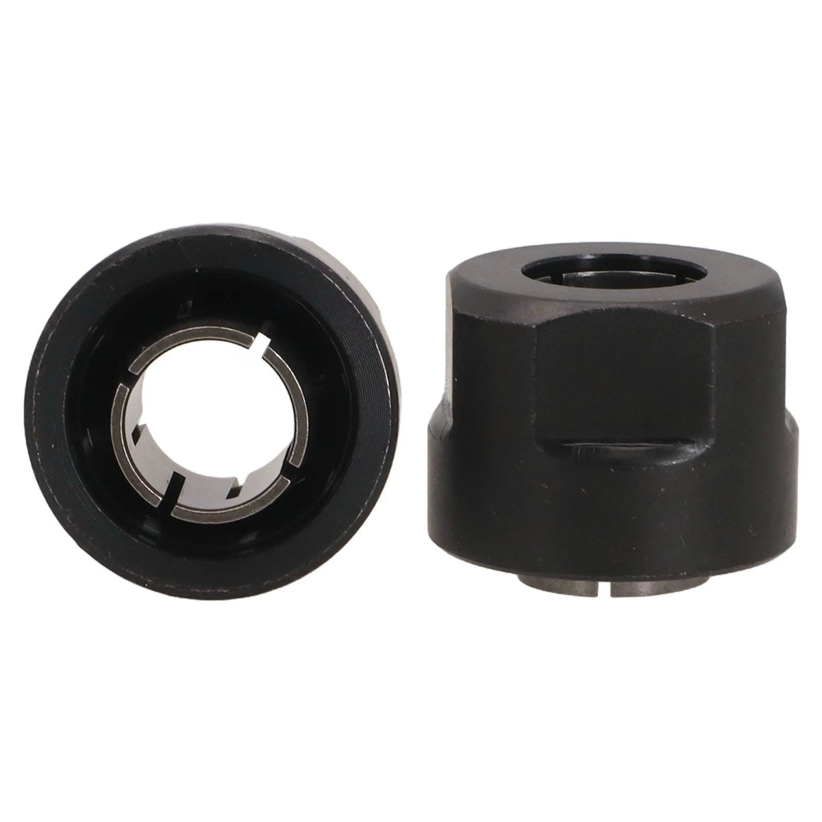 Collet Nut Pair for Model Fitment 3612 and Others (Black Steel)
