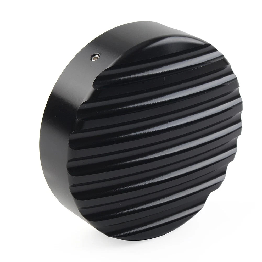 CNC Timing Timer Cover for Harley XL883 (2013–Present) Black Horizontal Pattern