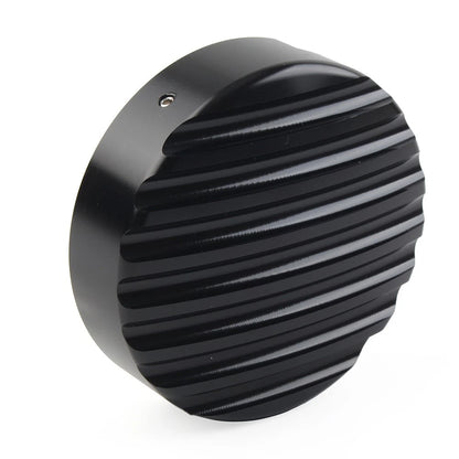 CNC Timing Timer Cover for Harley XL883 (2013–Present) Black Horizontal Pattern