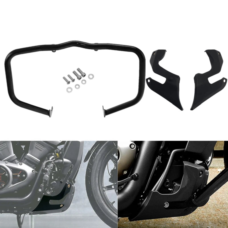 Engine Guard Crash Bar & Lower Fairing Cover for Harley Nightster RH975 (2022–2025)