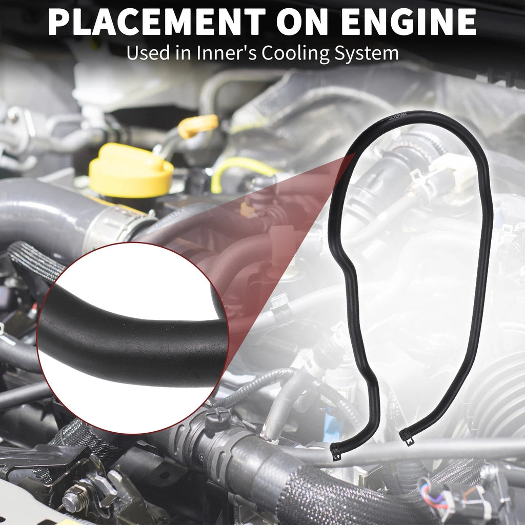 Radiator Hose Replacement for Ford C-Max 2007–2010 Focus C-Max (1 Piece)