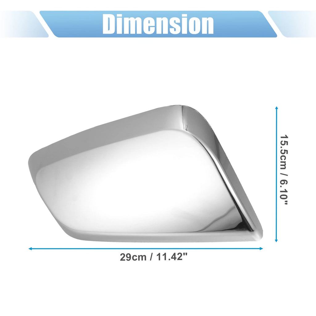Chrome Plated Half Mirror Cover Exterior for Chevrolet Impala (2014–2020)