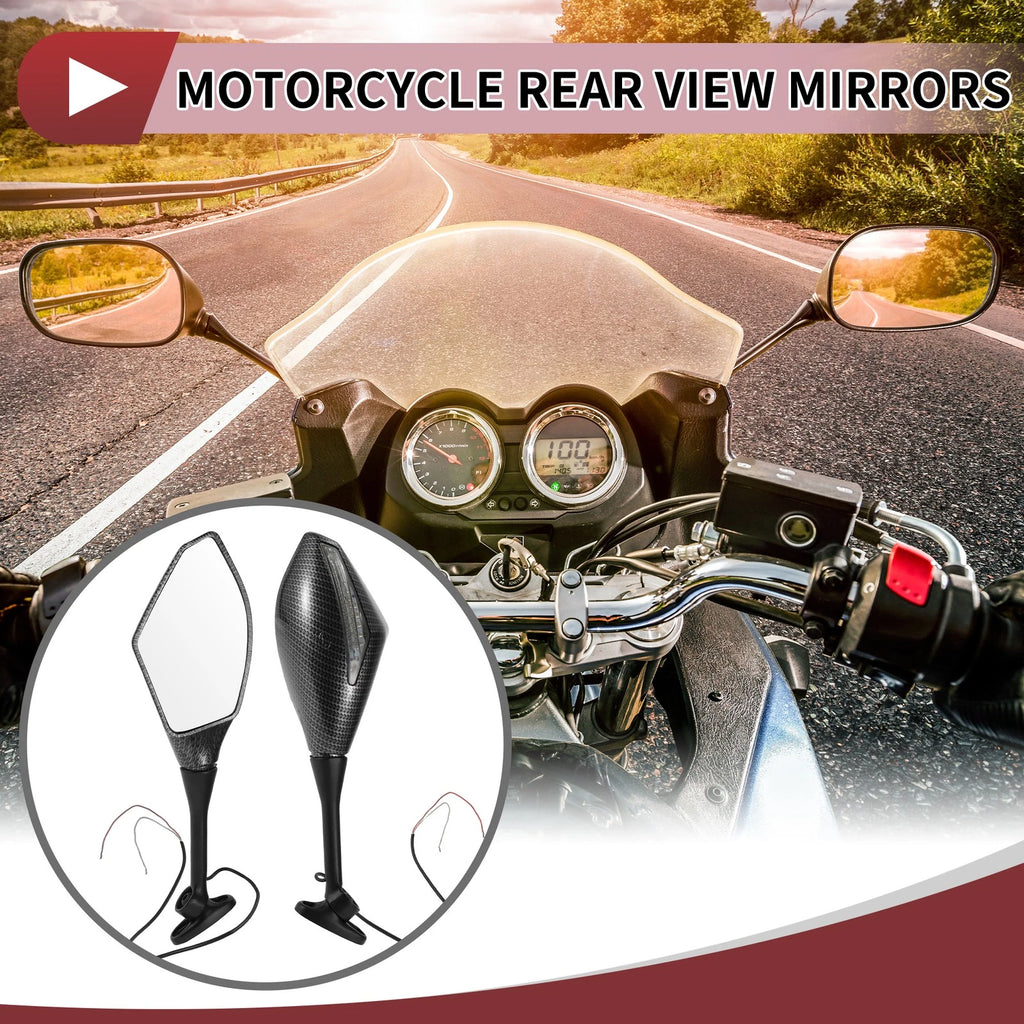 Set Rear View Mirrors for Honda CBR600RR (2003–2014) Aluminum