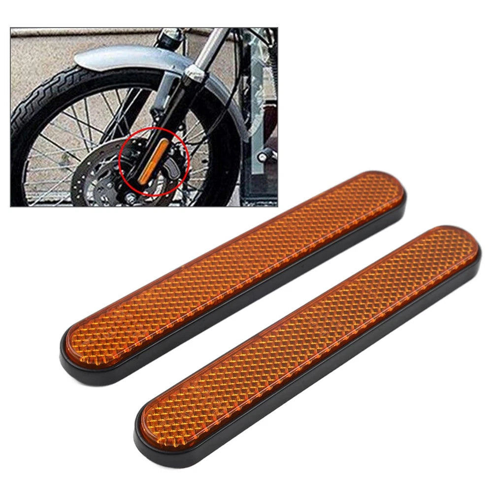 2Pcs Reflective Fork Leg Sticker for Harley (Universal)