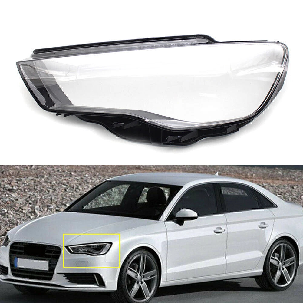 Headlight Lens Cover for Audi A3 (2013–2016) Left - Clear Auto Shell