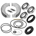 Rear Axle & Brake Bearing Seal & Shoes Kit for Honda Sportrax 250 TRX250EX (2001–2008)