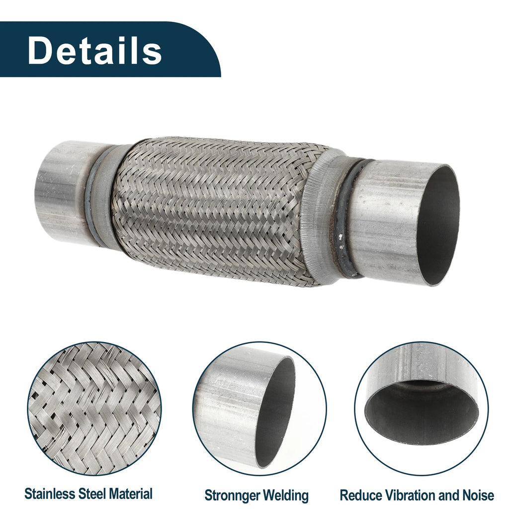 Exhaust Flex Pipe 3.14 Inch OD for