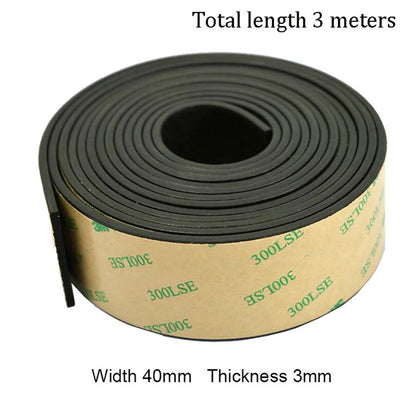Universal Rubber Sunroof Window Seal Strip 40mm x 3mm (1PC)