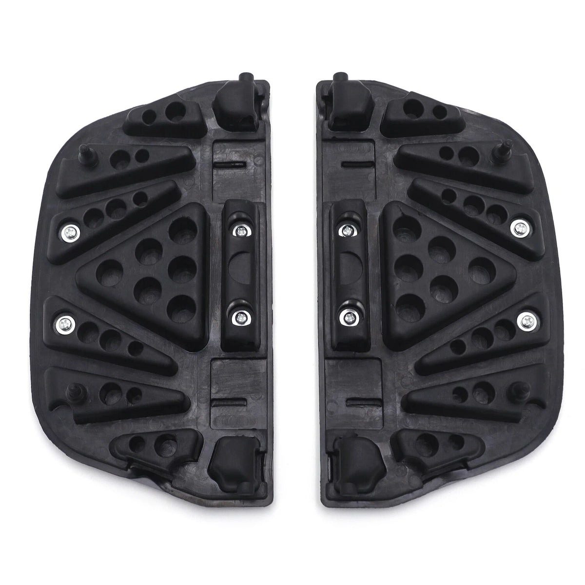 Skull Rider Footboard Insert Kit for Harley Touring/Softail (1987–2015)