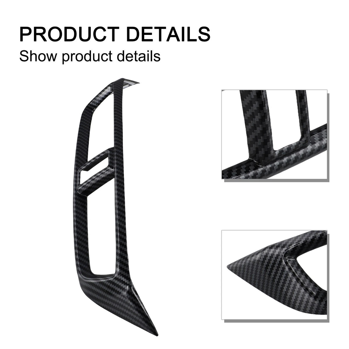 Carbon Fiber AC Air Outlet Vent Trim for CR-V (2017–2022)