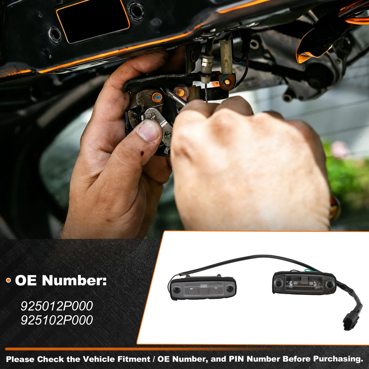 Tailgate Trunk Release Switch for Kia Sorento (2011–2013) No. 925012P000