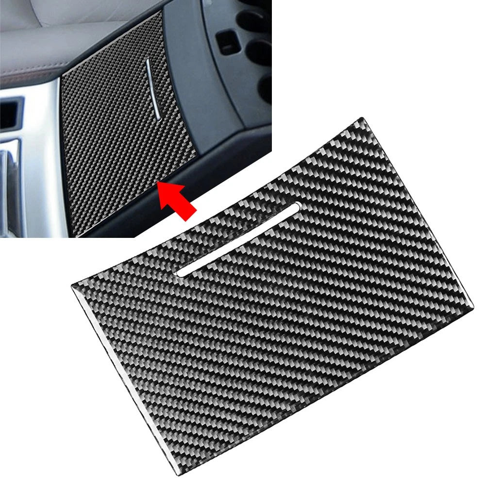 Black Water Cup Holder Panel Cover Trim for Chrysler 300 300C (2005–2007)