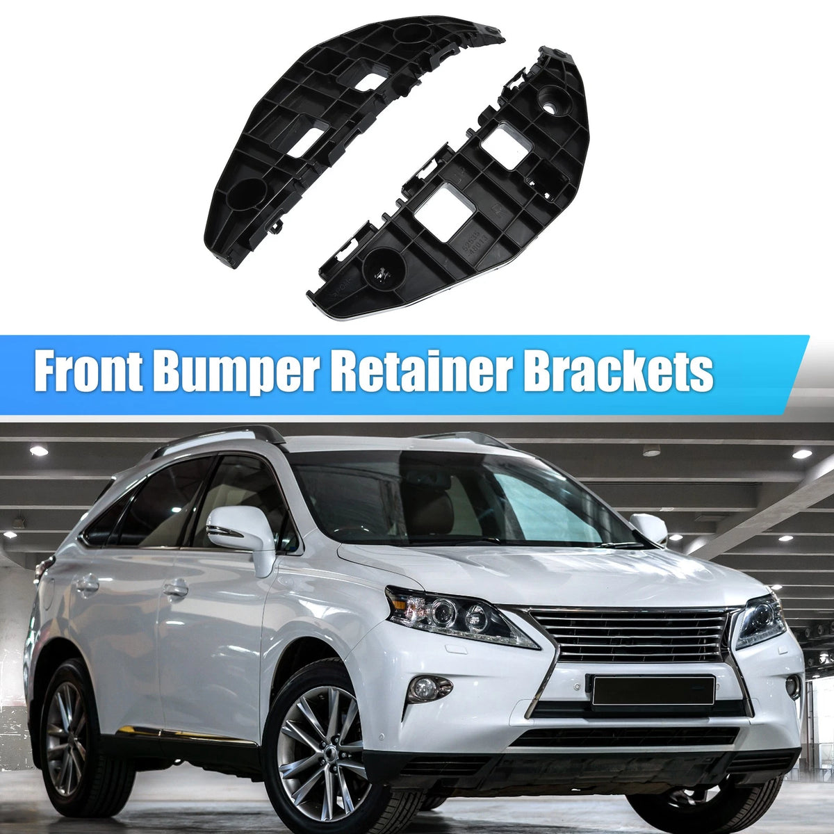 Front Bumper Mounting Support Bracket Pair for Lexus RX350 (2016–2022)