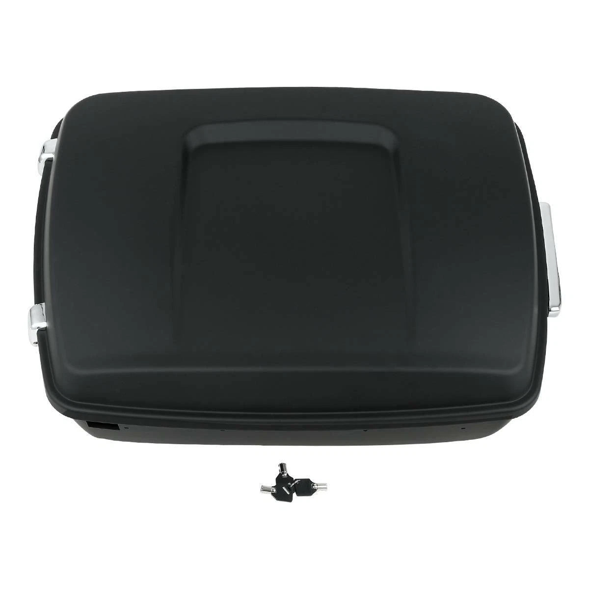 Matte Black Trunk Backrest Mount Rack for Harley Electra Glide (2009–2013)