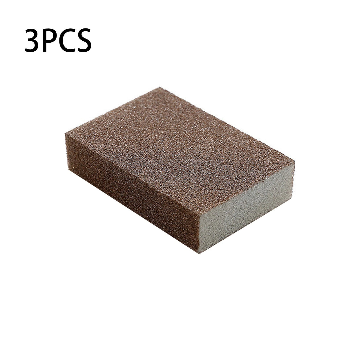 3X Carborundum Sponge Brush for Kitchen Cleaning Tool