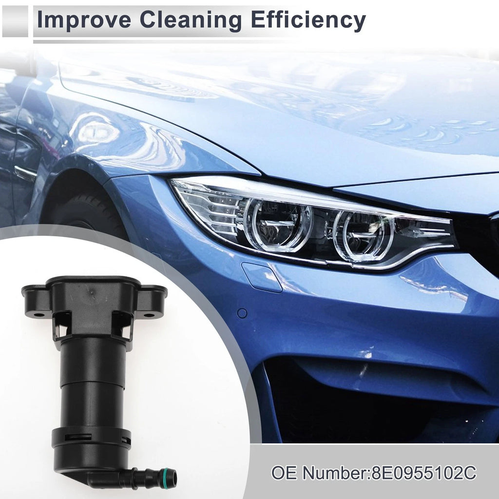 Front Passenger Side Headlight Washer Nozzle Replacement for Audi A4 (2005–2008)