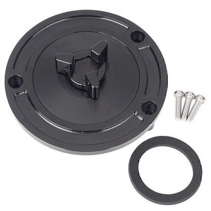 CNC Fuel Tank Cover Gas Cap for Kawasaki Ninja 250R EX250 (1988–2007)