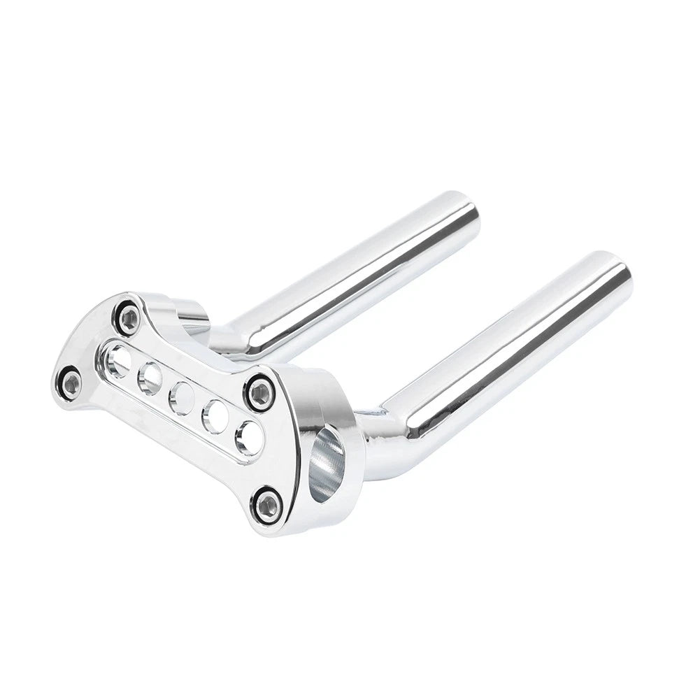 8.5" Pullback Handlebar Riser Top Clamp for Harley Dyna Sportster FXD Softail