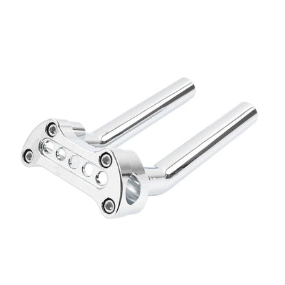 8.5" Pullback Handlebar Riser Top Clamp for Harley Dyna Sportster FXD Softail