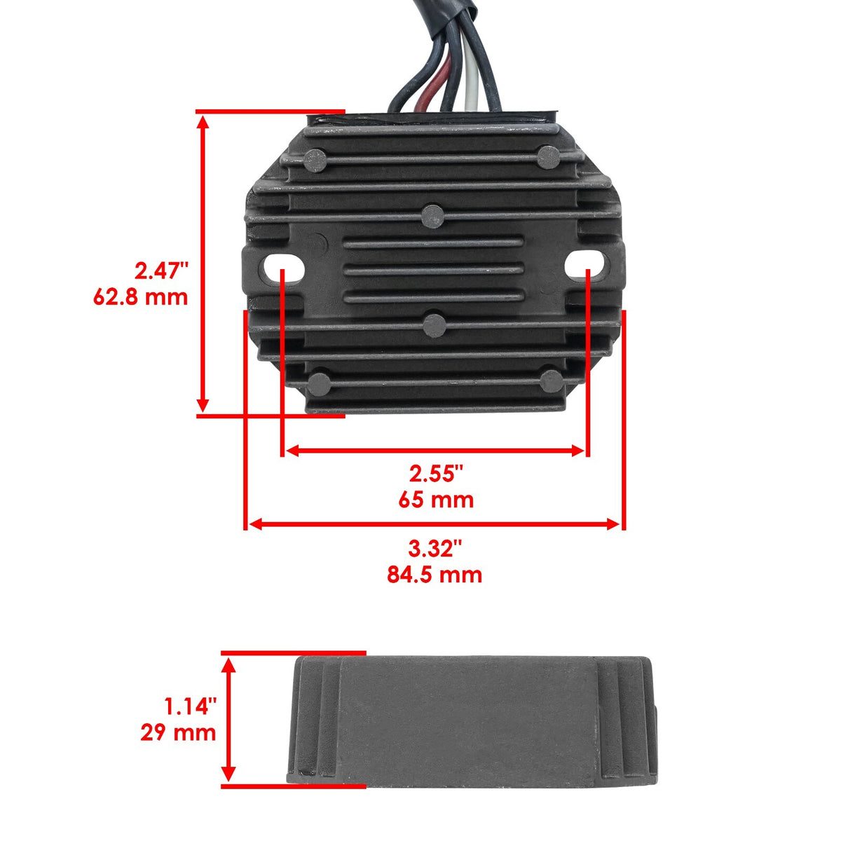 Stator Regulator Rectifier with Gasket for Suzuki SV650 SV650S (2002–2002)