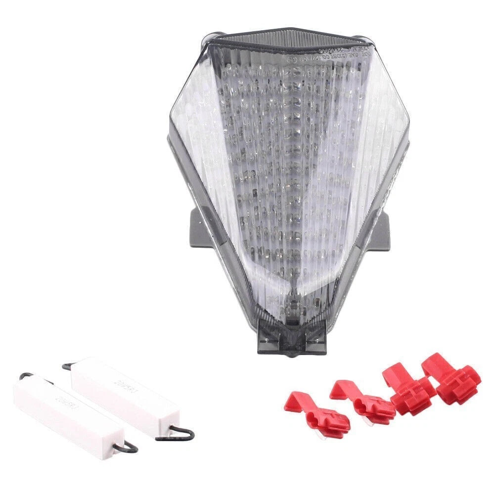 E-Mark LED Taillights Running Lamp w/ Signals for Yamaha R6 (2006–2007)