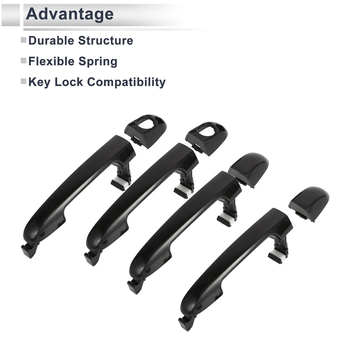 Front Door Handles for Hyundai Accent GLS (2006–2011) No. 826512H000