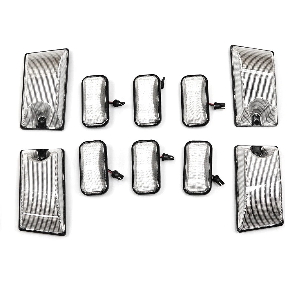 Smoke LED Cab Roof Top Marker Lights for Hummer H2 (2003–2009)