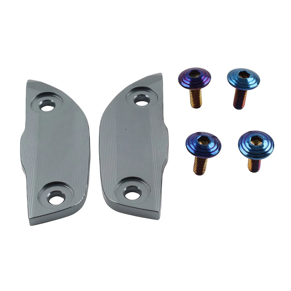 Mirror Delete Blank Block Off Base Plate for CFMOTO 450SR (2022–2025)