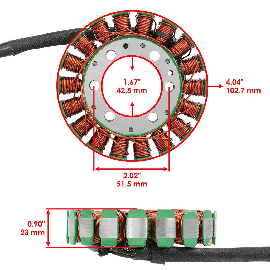 Stator Magneto Replacement for Ski Doo 420889908 420889909 (2000–2009)