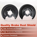Rear Left Brake Dust Shield Replacement for Toyota Prius (2011–2015)