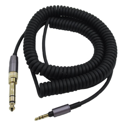 Coiled 1.5m Gold Plated Connector Headphone Cable for Sony Headphones