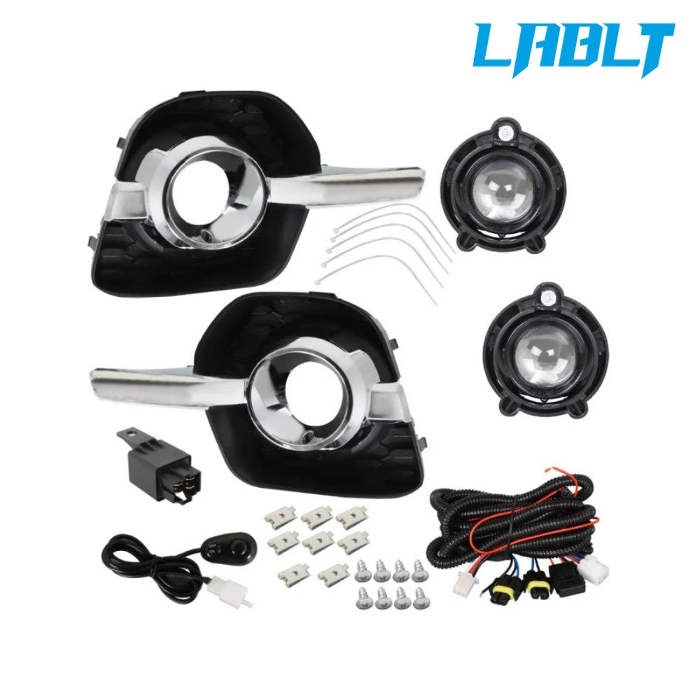 Pair of Fog Lights for Chevy Equinox (2010–2015) W/Switch & Wiring