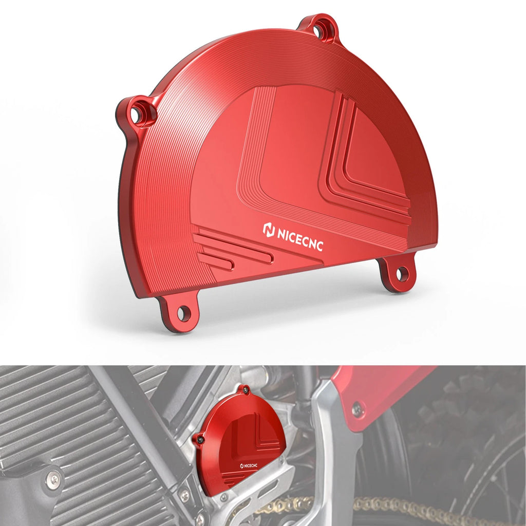 Left Large Motor Guard Protector Cover for Stark Varg EX MX SM (2024–2026)