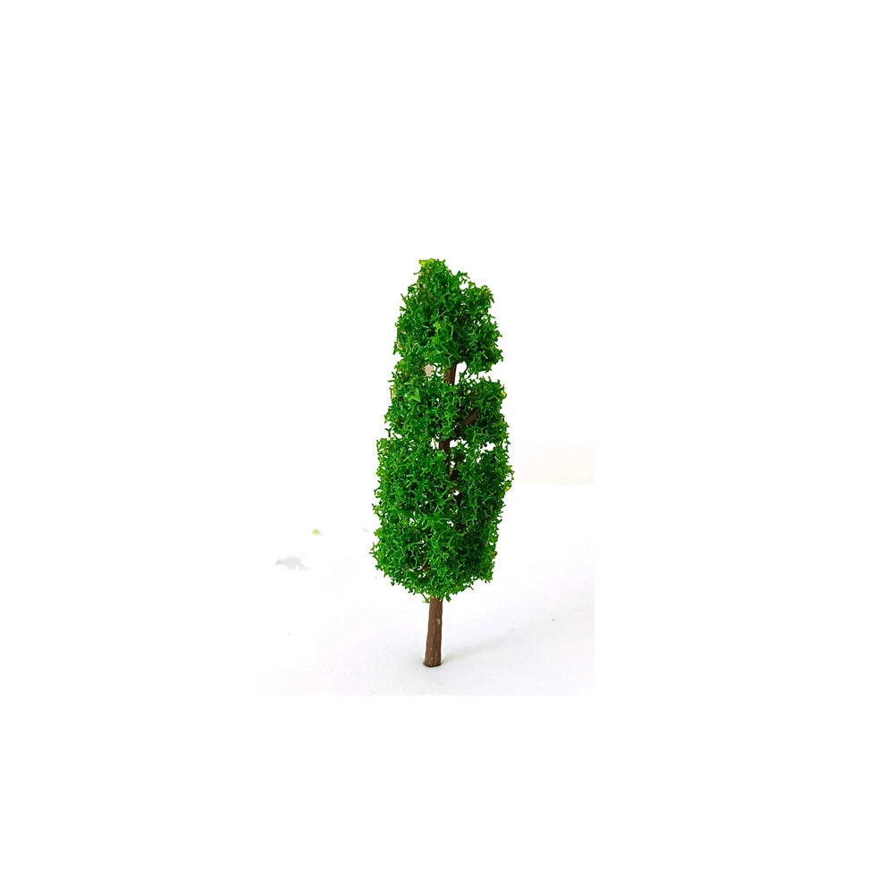 20Pcs 6cm Model Trees for HO Scale Train Diorama Scenery