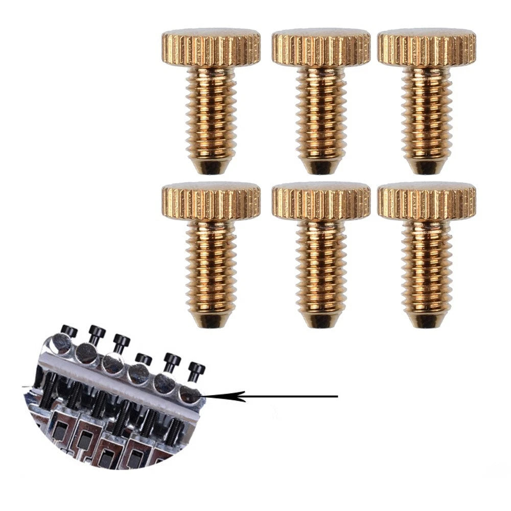 6pcs Tremolo Bridge Fine Tuning Screws for Floyd Rose (Fits )
